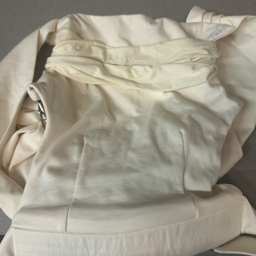 Elegant Cream Long Sleeve Top
